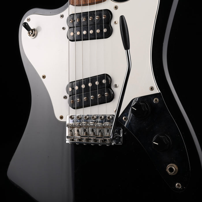 Used 1997 Squier Vista Series Made In Japan Super-Sonic Black With Gig Bag