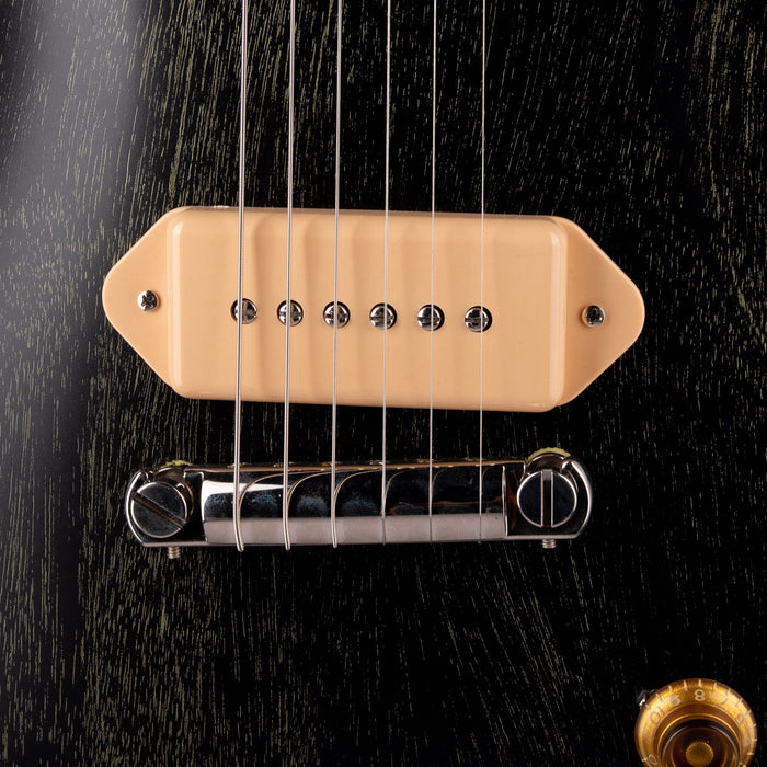 Pre Owned Gibson Mod '54 Les Paul Standard Single Pickup Thin Black Satin w OHSC