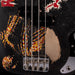 Vintage 1966 Fender Precision Bass Refinished With Custom Artwork With Case