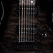 Used Ibanez GIO GRG7221QA 7-String Electric Guitar Trans Black With Gig Bag