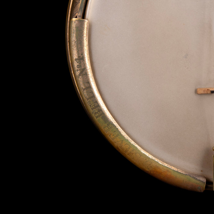 Vintage 1930's Bacon and Day Montana Silver Bell Style No. 4 Tenor Banjo with OHSC - Frank Ovanin Collection