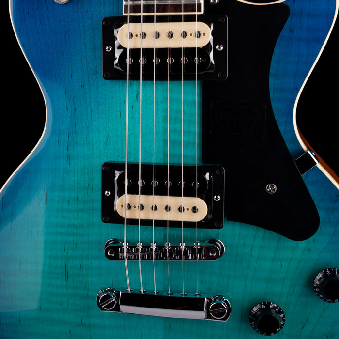 Heritage Factory Special Standard H-150 Electric Guitar Neptune Blue Burst With Case - 1 OF 24
