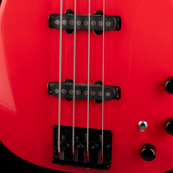 Pre Owned Tom Anderson Guitar Works Bass A Tom Bass Red With Case