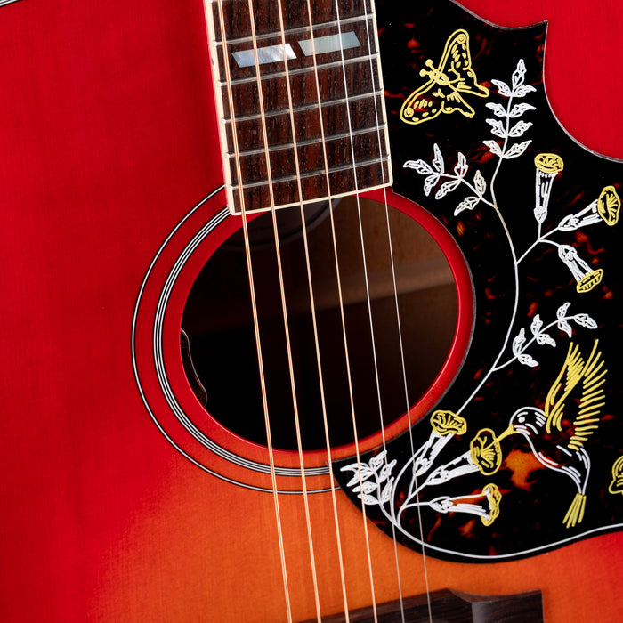 Gibson Hummingbird Standard Vintage Cherry Sunburst Acoustic Guitar With Case