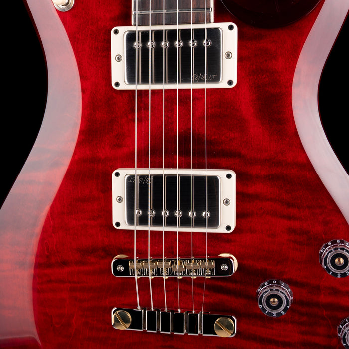 PRS S2 McCarty 594 Fire Red Burst Electric Guitar With Gig Bag