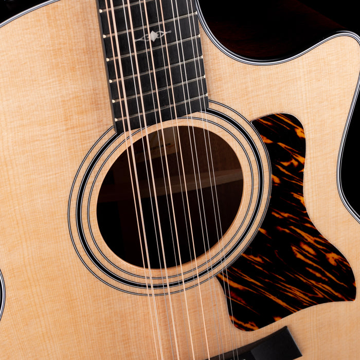 Taylor 354ce Grand Auditorium 12-String Acoustic Electric Guitar Natural With Case