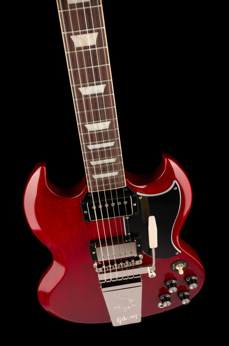 Gibson SG Standard '61 Maestro Vibrola Vintage Cherry Electric Guitar With Case