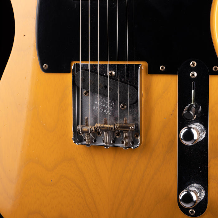 Fender Custom Shop 1952 Telecaster Staple Journeyman Relic Butterscotch Blonde