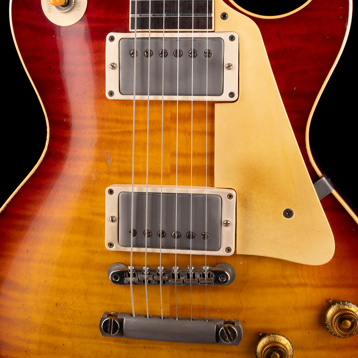 Pre Owned 2024 Gibson Custom Shop ‘59 Les Paul Standard Murphy Aged Murphy Burst With OHSC