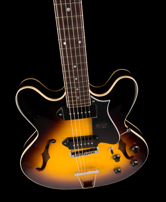 Pre Owned 2023 Heritage H-530 Vintage Sunburst Electric Guitar With Case