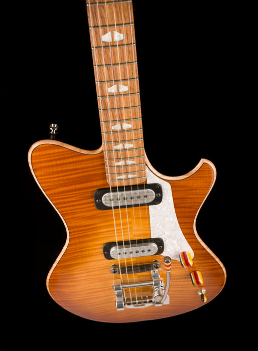 Pre Owned 2024 Powers Electric A Type Select Wild Honey Burst With Original Soft Case