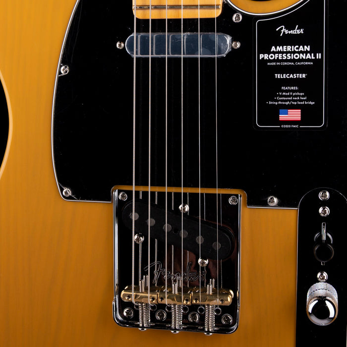 Used 2025 Fender American Professional II Telecaster Butterscotch Blonde With OHSC