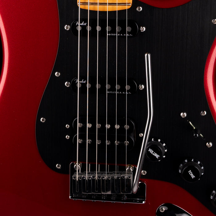 Used 2024 Fender American Ultra II Stratocaster HSS Sinister Red with OHSC