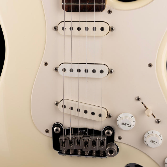 Pre Owned 1997 G&L Legacy Deluxe Blonde Electric Guitar With OHSC