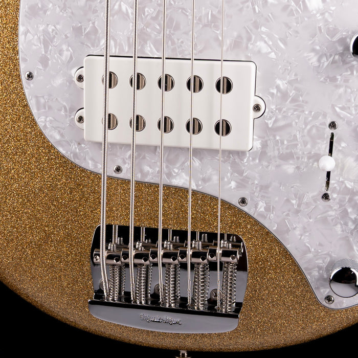 Ernie Ball Music Man StingRay Special 5 H Bass Genius Gold with Mono Case