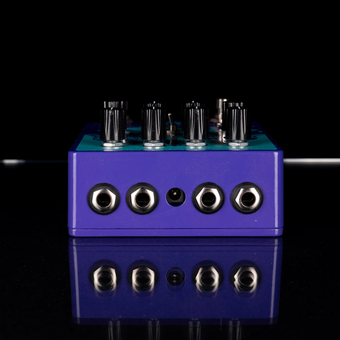 Used EarthQuaker Devices Pyramids Stereo Flanger Guitar Pedal With Box