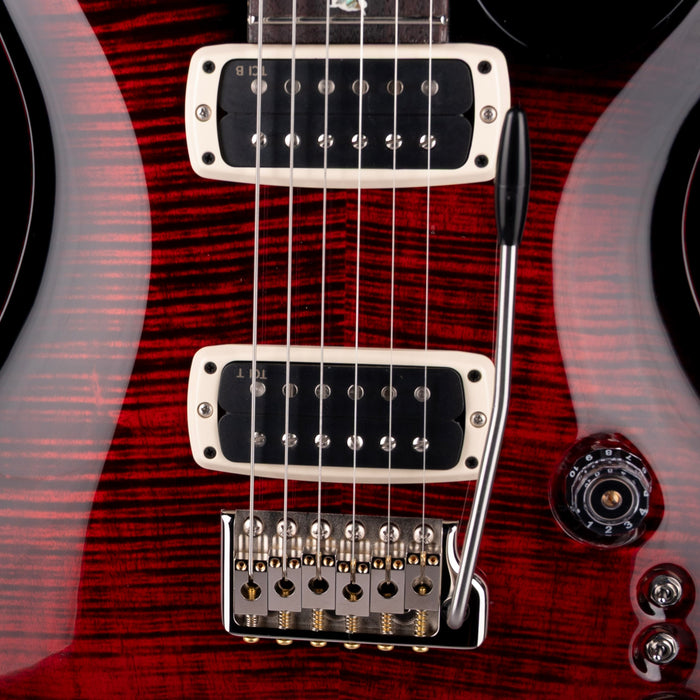 PRS Core Custom 24-08 Fire Smokeburst with Case