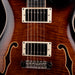 Pre Owned 2024 PRS SE Hollowbody II Piezo Orange Tiger Smokeburst With OHSC