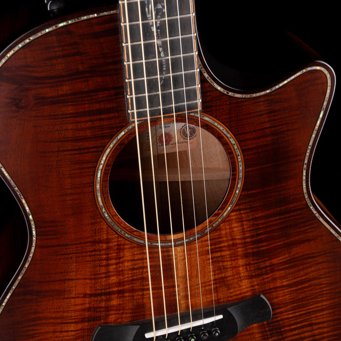 Pre Owned 2022 Taylor Builder's Edition K24ce AA Koa Kona Burst with OHSC