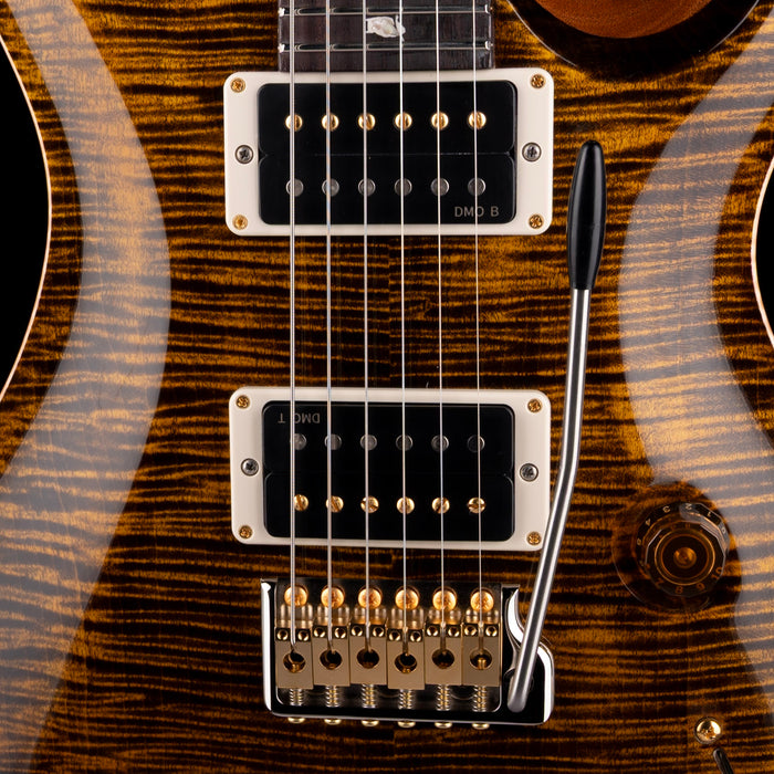 PRS Core Custom 24 Pattern Thin 10 Top Yellow Tiger with Case