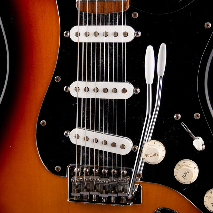 Used 2000 Fender Standard Stratocaster 3-Tone Sunburst with Gig Bag