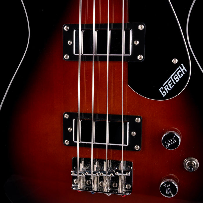 Used Gretsch Streamliner Jet Club Bass Single-Cut Bass Havana Burst With Gig Bag