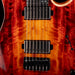 vMayones Duvell Elite 7 (26.5" Scale) Curly Poplar Top Lava Burst with Soft Case