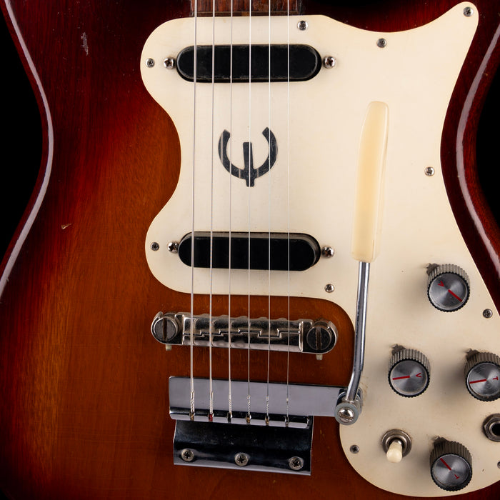 Pre Owned 1965-66 Epiphone Olympic Double Cut Sunburst With OSSC