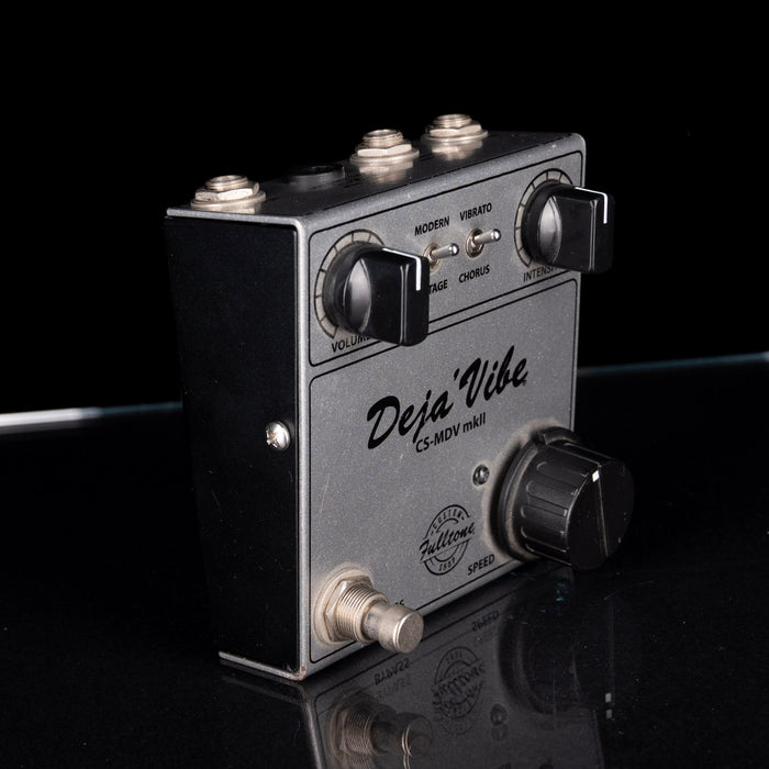 Used Fulltone Custom Shop Deja Vibe Mini CS-MDV-MkII Univibe Style Pedal with Power Supply