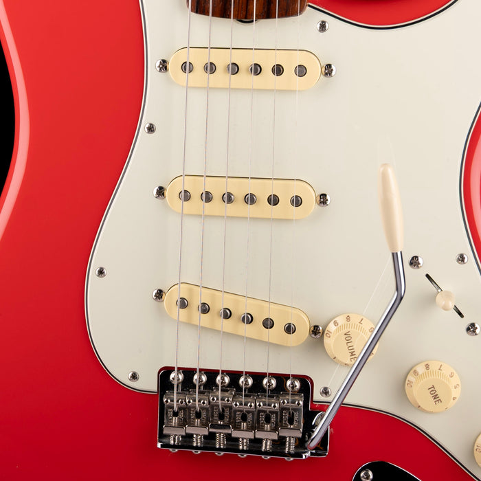 Pre Owned Fender American Vintage II 1961 Stratocaster Fiesta Red with OHSC #V2325739