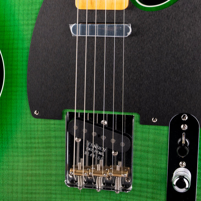 Fender Custom Shop 50's Telecaster Custom Flametop NOS Greenburst With OHSC