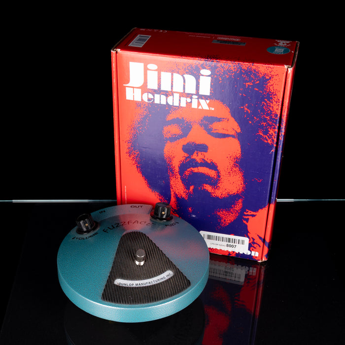 Used Dunlop JHF1 Jimi Hendrix Fuzz Face Blue With Box - 2
