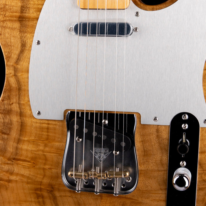 Fender Custom Shop Exotic 1959 Telecaster Figured Rose Myrtle NOS Natural With Case