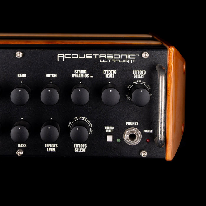 Pre Owned Fender Acoustasonic Ultra Light Guitar Amp Head With 2x8" Ultra Light Cabinet