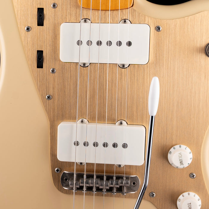 Pre Owned Squier 40th Anniversary Jazzmaster Vintage Edition Satin Desert Sand