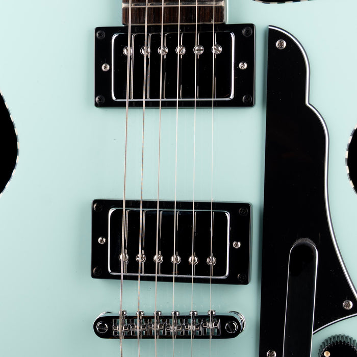 Pre Owned Reverend Rick Vito Soulshaker Oceanside Green With OHSC