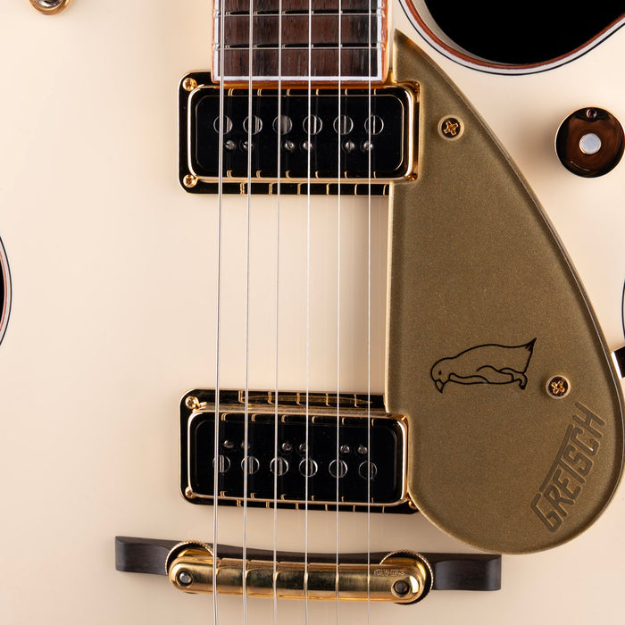 Gretsch Custom Shop Masterbuilt G6134-55 1955 White Penguin NOS Brazilian Rosewood Aged White