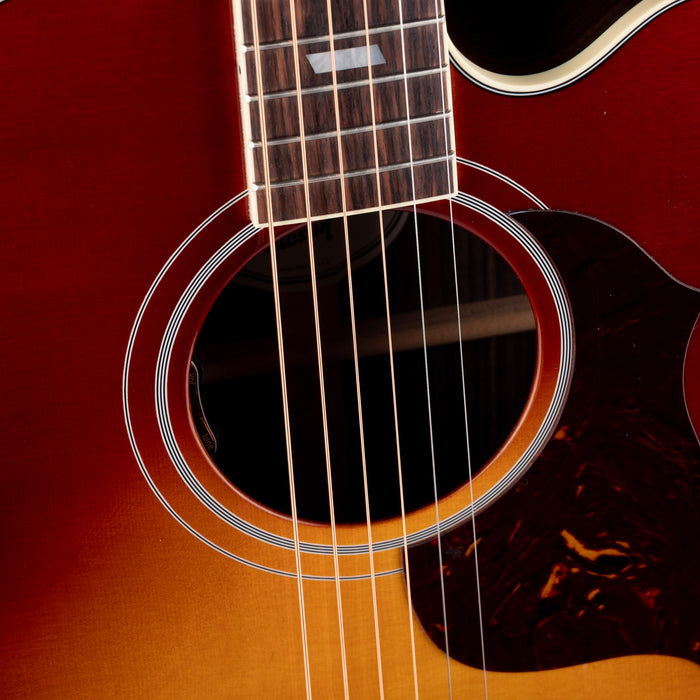 Gibson Parlor Rosewood EC Rosewood Burst with Case