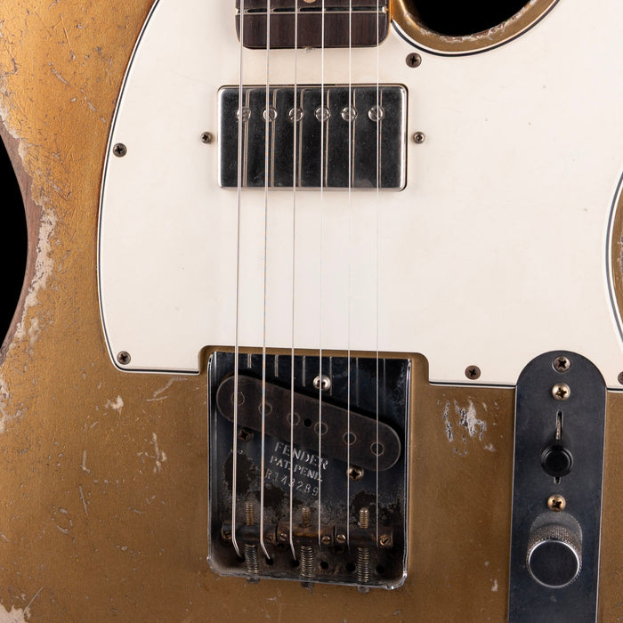 Fender Custom Shop Masterbuilt Andy Hicks 1964 Telecaster HS Ultimate Relic Aztec Gold With Case