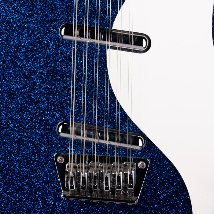 Pre Owned Danelectro 60th Anniversary DC '59 NOS+ Electric Guitar Deep Blue Metalflake