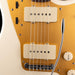 Used Squier J Mascis Jazzmaster Vintage White Electric Guitar With Upgrades And Gig Bag
