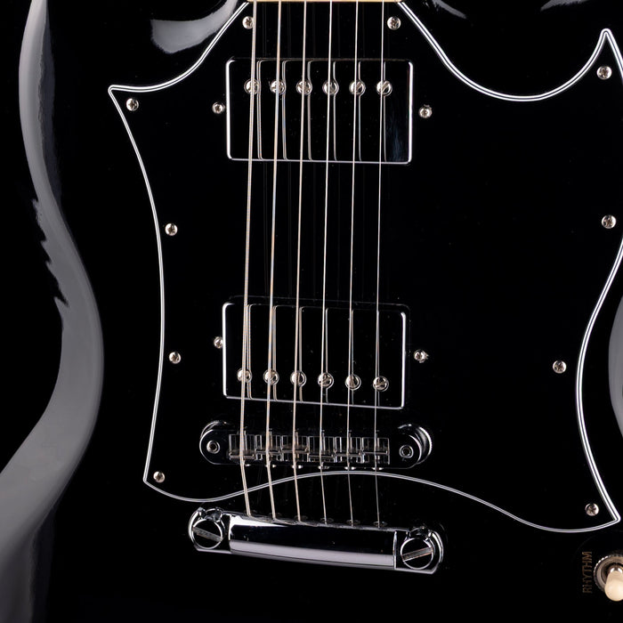 Pre Owned Gibson SG Ebony Electric Guitar With OSSC