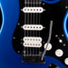 Pre Owned Fender American Ultra II HSS Stratocaster Noble Blue With OHSC
