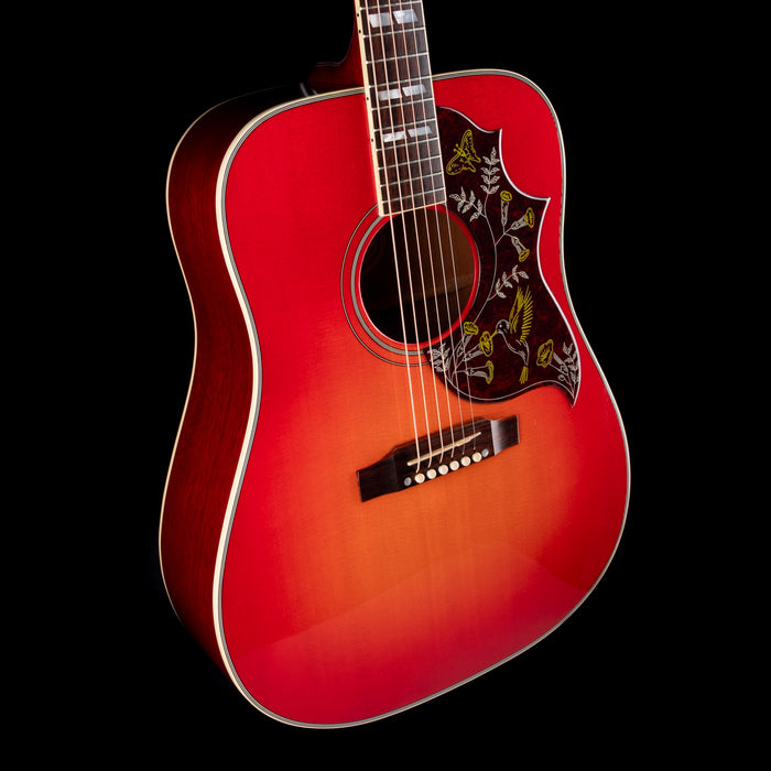 Used 2017 Gibson Hummingbird Standard Vintage Cherry Sunburst With OHSC