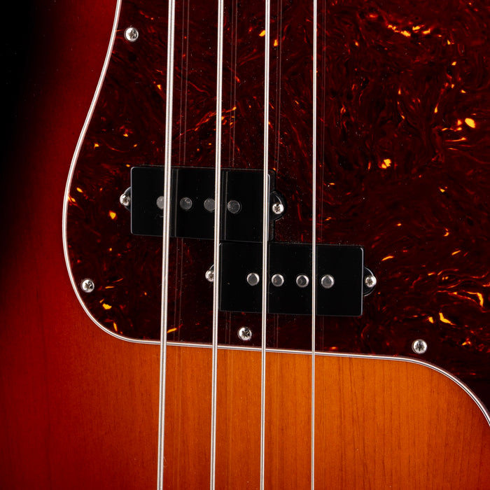 Used 2023 Fender American Pro II Precision Bass Sunburst With OHSC