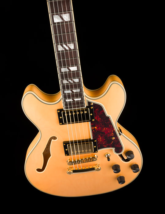 Pre Owned D'Angelico Deluxe Mini DC Natural With OHSC