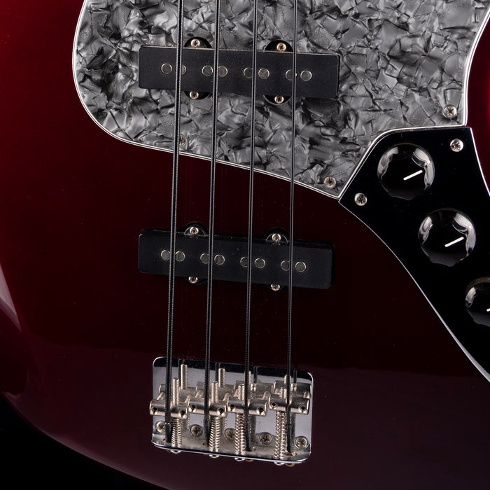 Used 2001 Fender Standard Jazz Bass Fretless Midnight Wine