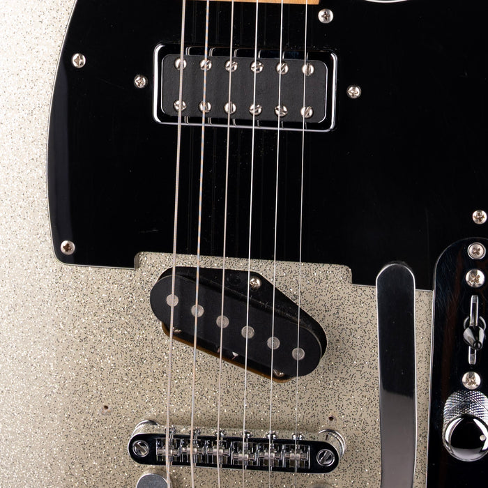 Pre Owned 2018 Reverend Buckshot Silver Sparkle With Bigsby With Gig Bag