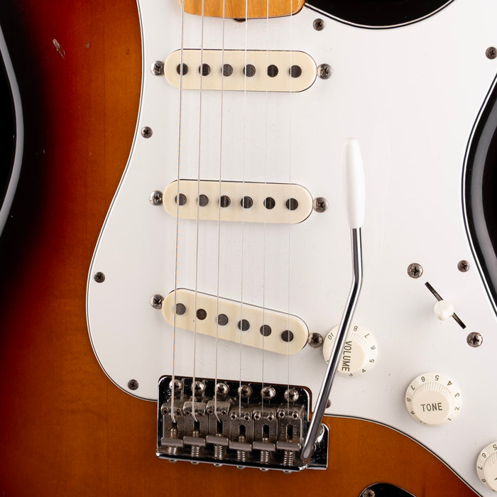 Pre Owned '89-'90 Fender Made In Japan Stratocaster '68 Sunburst With OHSC