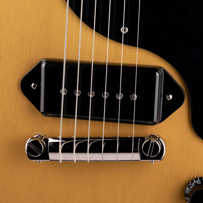 Gibson Les Paul Junior Double Cutaway TV Yellow with Case